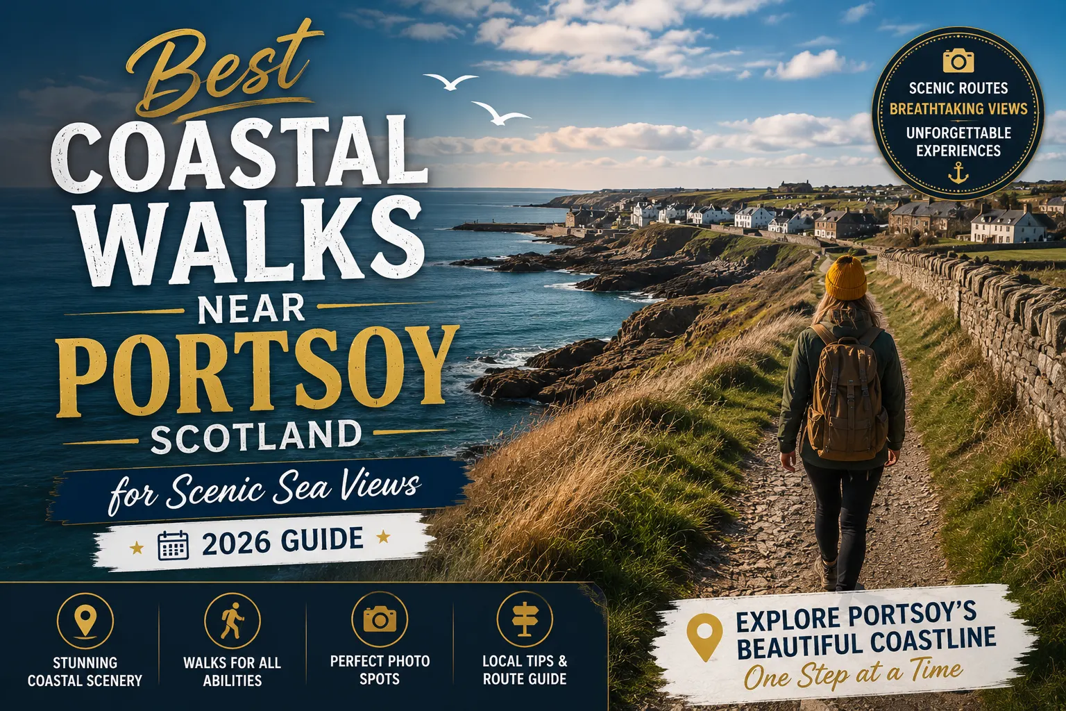 Best Coastal Walks Near Portsoy Scotland for Scenic Sea Views (2026 Guide)