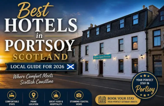 Scenic view of Station Hotel Portsoy