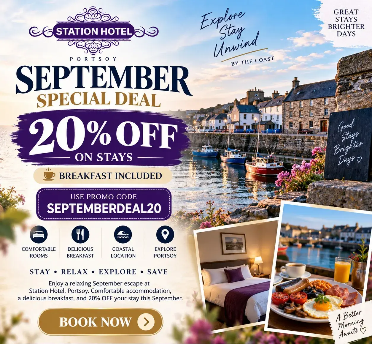 Station Hotel September Offer