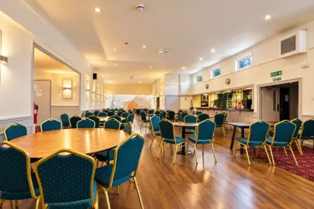 Elegant Empty Banquet Hall